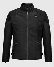Dylan McDermott Hostages Black Leather Jacket