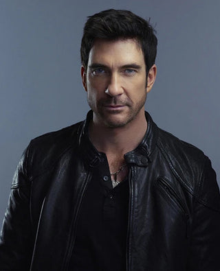 Dylan McDermott Hostages Leather Jacket