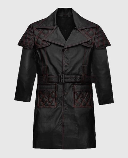 Elvis Presley Leather Long Coat