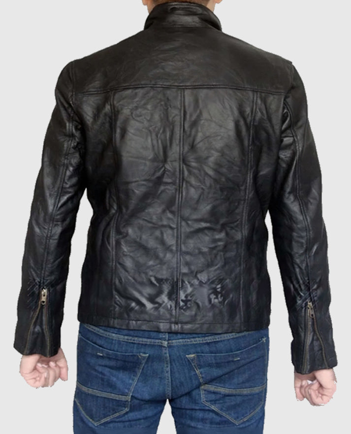 Ethan Hunt Mission Impossible 5 Tom Cruise Leather Jacket