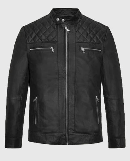 Expendables 4 Jason Statham Black Leather Jacket