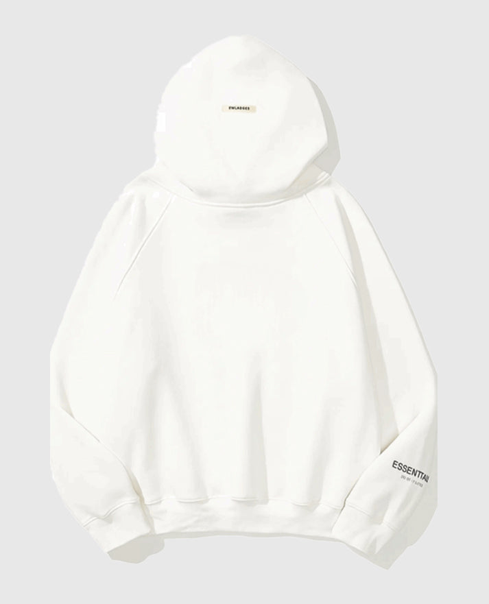 Fear OF God Essentials White Hoodie