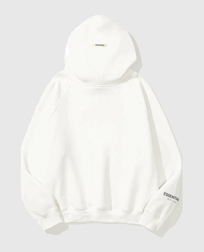 Fear OF God Essentials White Hoodie