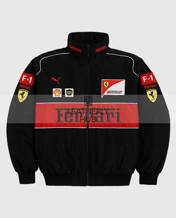 Ferrari Vintage F1 Black Jacket