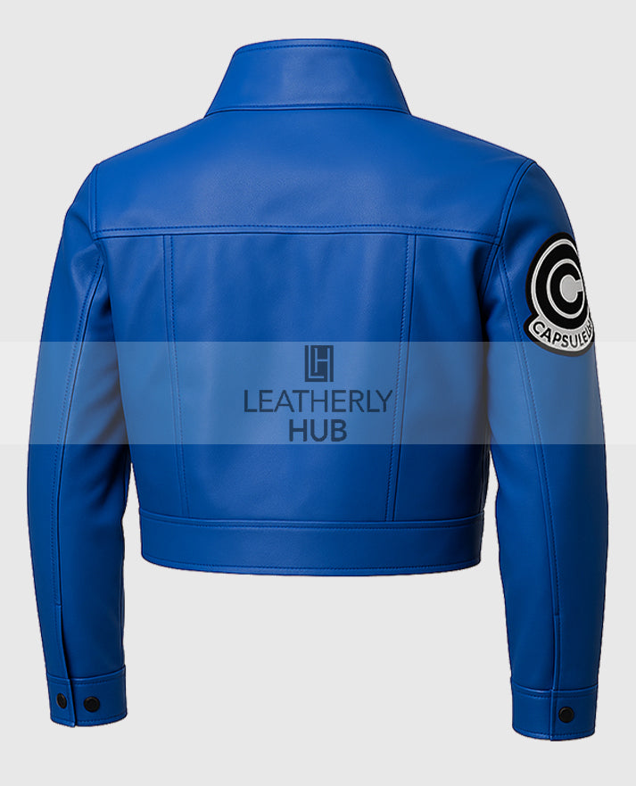 Future Trunks Capsule Corp Blue Jacket