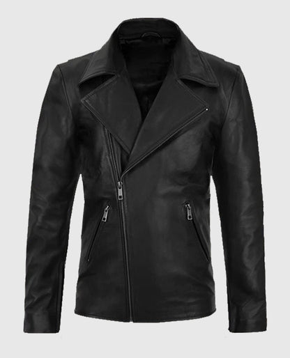 Ghost Rider Black Leather Jacket