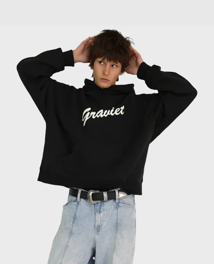 Graviet Logo Black Hoodie