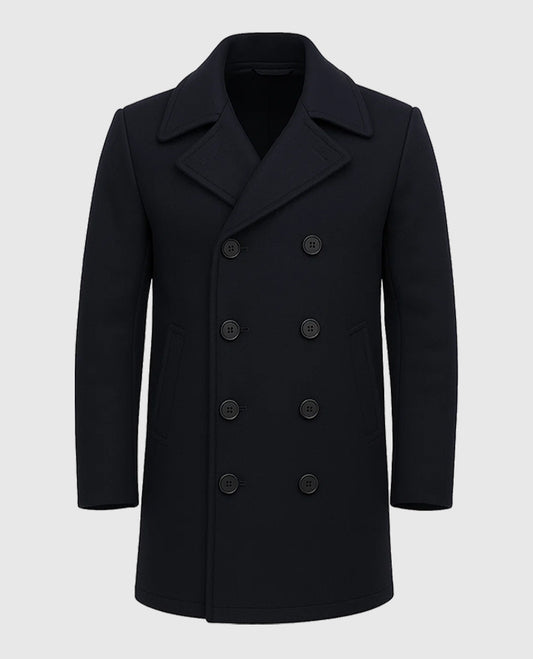 Harry Da Souza MobLand Black Wool Trench Coat