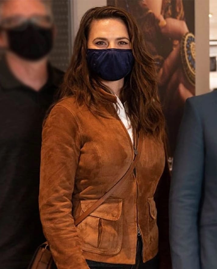 Hayley Atwell Mission Impossible Leather Jacket
