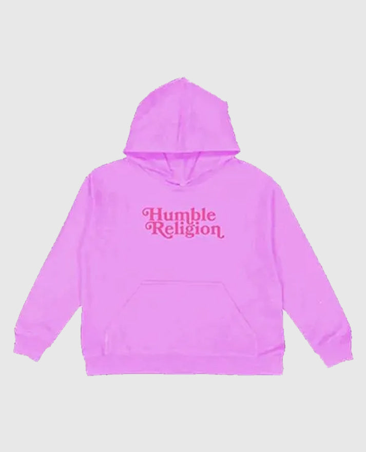 Humble Religion Pink Hoodie