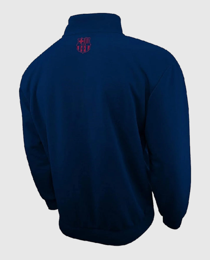 Icon Sports FC Barcelona Navy Blue Jacket