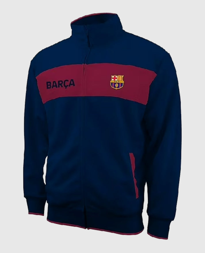 Icon Sports FC Barcelona Navy Jacket
