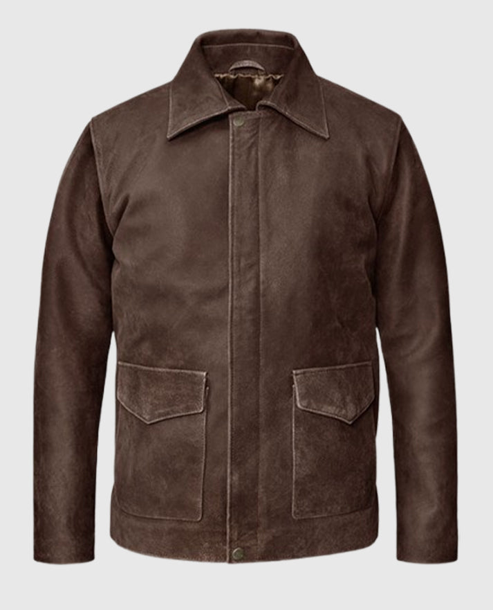 Indiana Jones Brown Leather Jacket