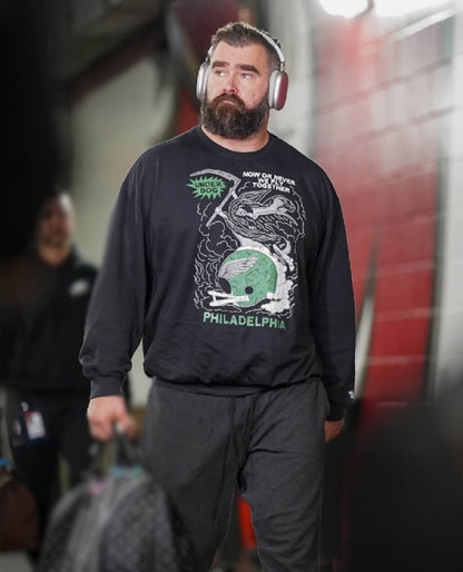 Jason Kelce Now Or Never We Fly Together Sweatshirt