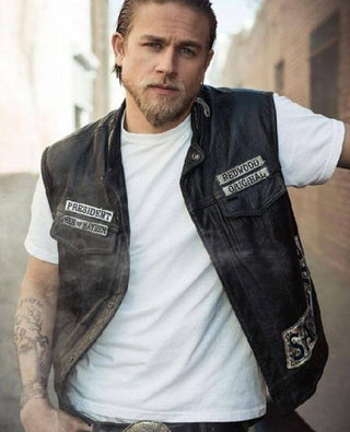 Jax Teller Sons of Anarchy Leather Vest