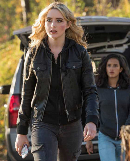 Kathryn Newton Supernatural Leather Jacket