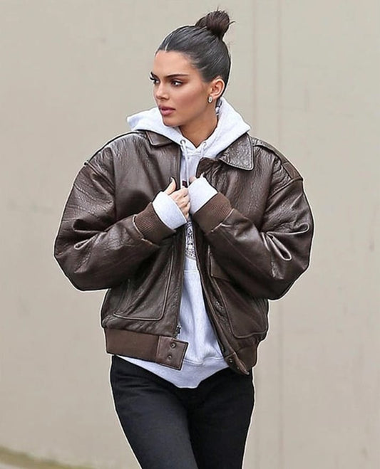 Kendall Jenner Leather Jacket
