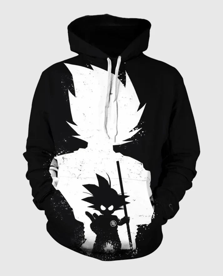 Kid Goku Black Pullover Hoodie