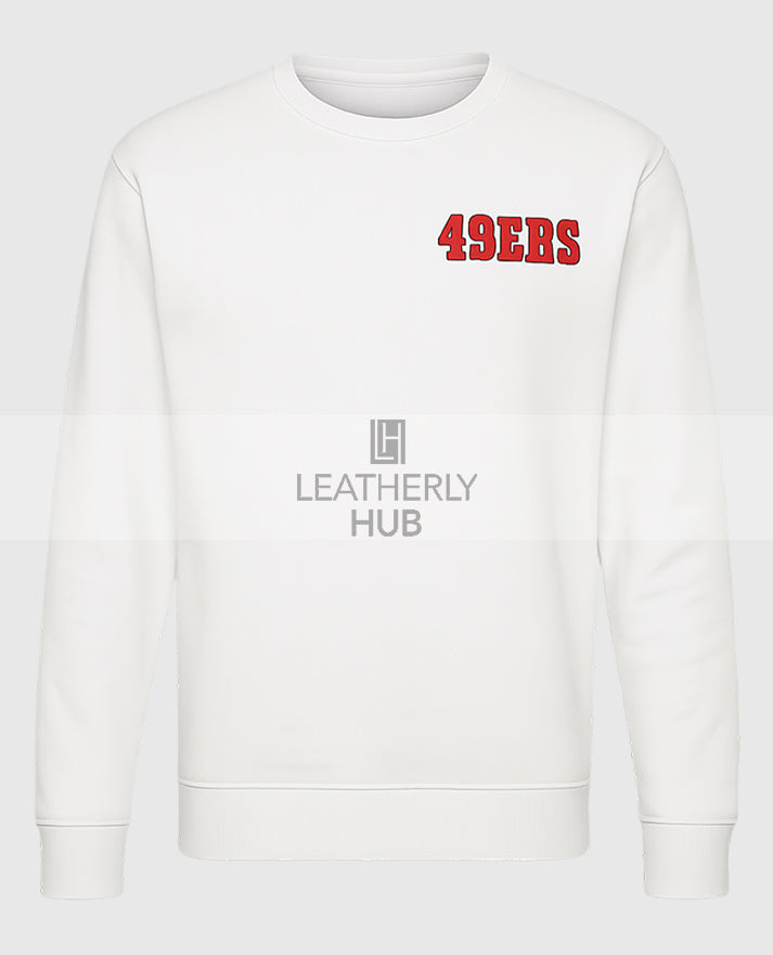 Kyle Shanahan 49ers Long Sleeves White Shirt 