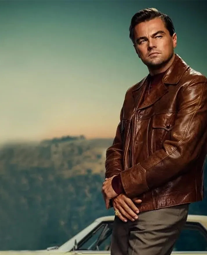 Leonardo DiCaprio Once Upon a Time Leather Jacket