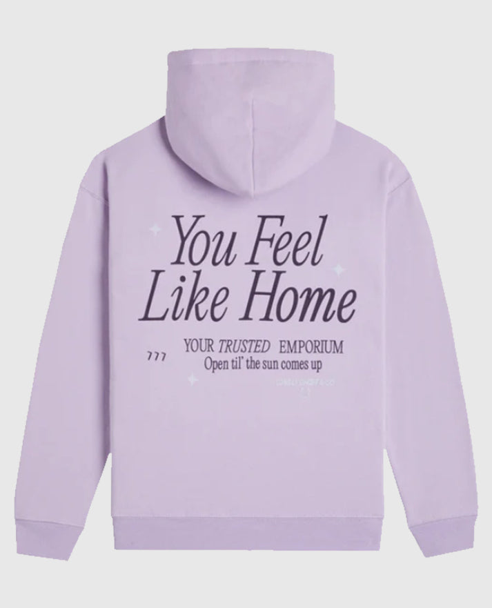 Lonely Ghost Purple Pullover Hoodie