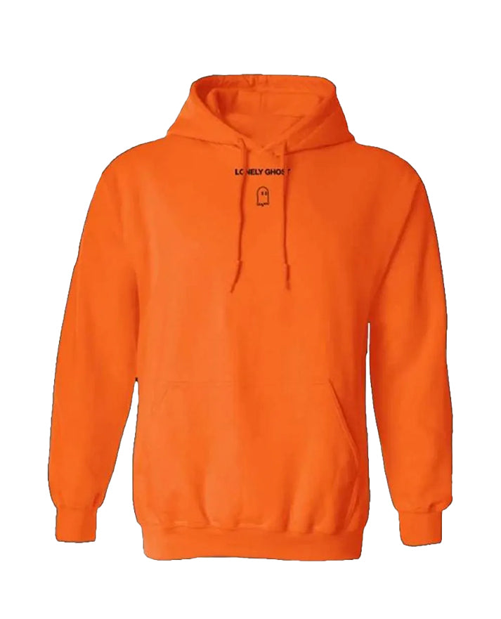 Lonely Ghost Text Me Orange Hoodie