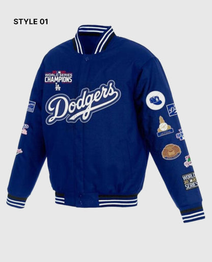 Los Angeles Dodgers World Series Champions Blue Jacket