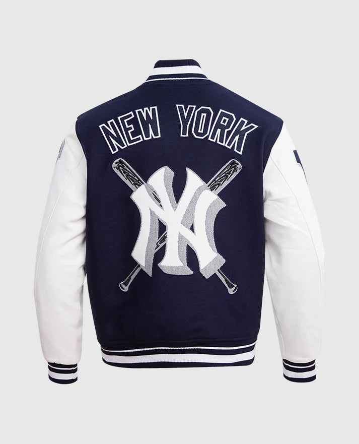 MLB New York Yankees Men's Blue Varsity Jacket