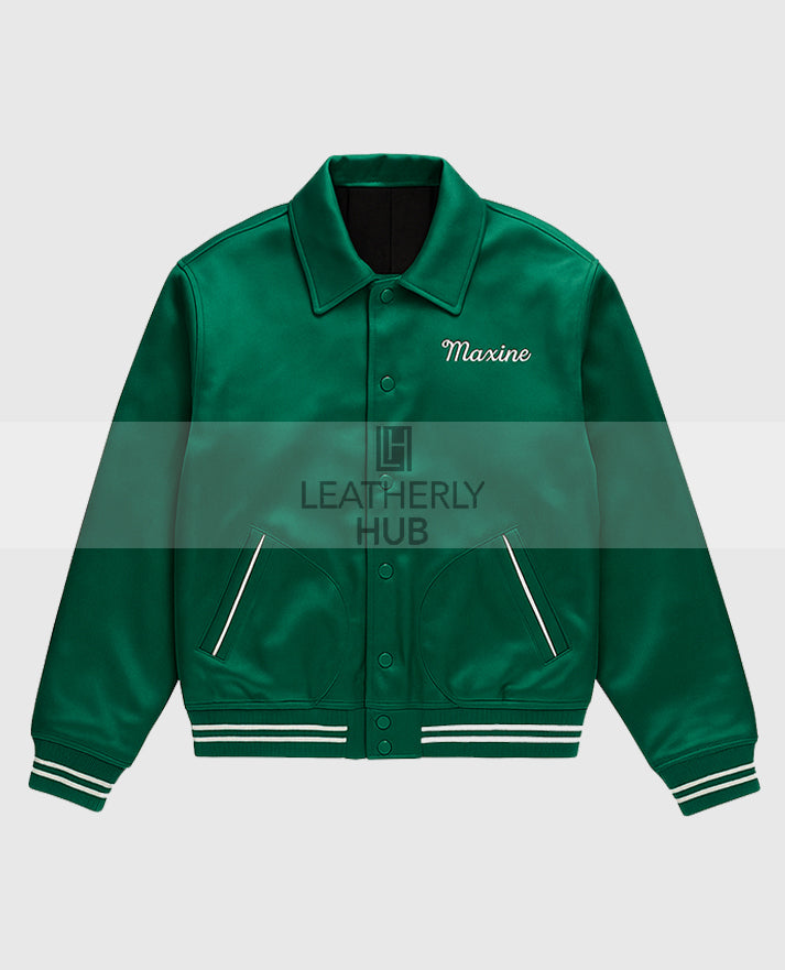 MaXXXine 2024 Mia Goth Green Jacket