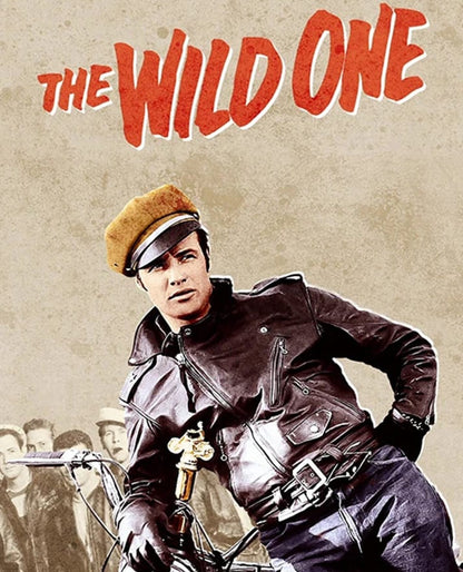Marlon Brando The Wild One Leather Jacket