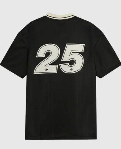 Mens Black Adidas Oasis Jersey