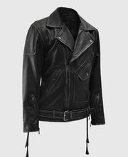 Men's Black Biker Leather Jackets