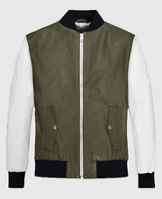 Men's Coach Varsity Leather Jacket