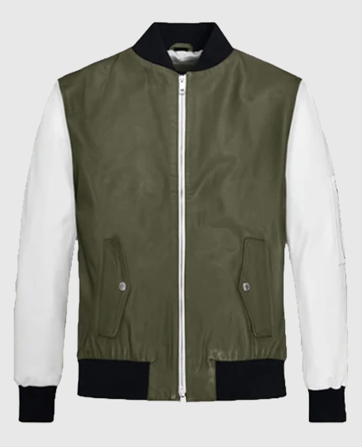 Men's Coach Varsity Leather Jacket