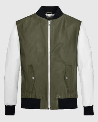 Men's Coach Varsity Leather Jacket