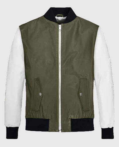 Men's Coach Varsity Leather Jacket