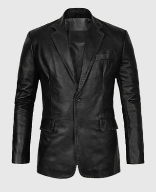 Men's Medieval Leather Blazer