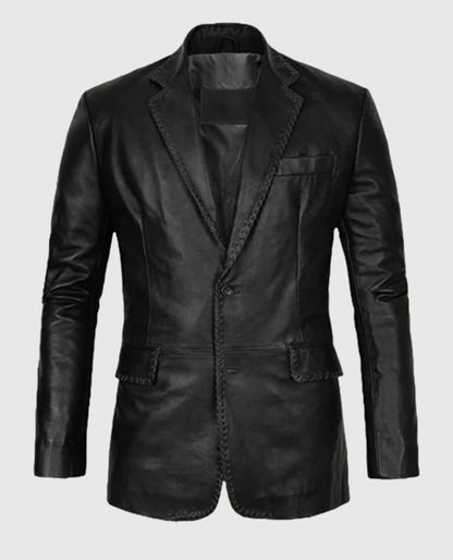 Men's Medieval Leather Blazer