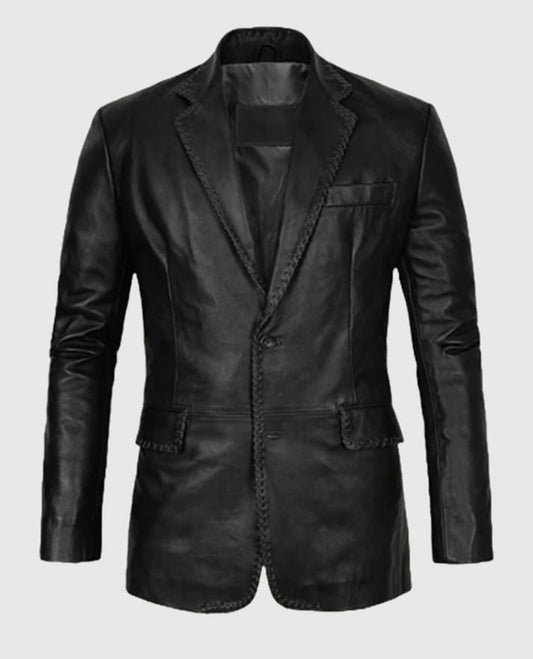 Men's Medieval Leather Blazer