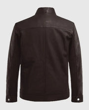 Men's Men's Thunder Storm Brown Biker Leather Jacket