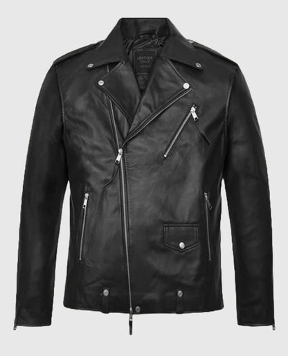 Michael B. Jordan Black Leather Jacket