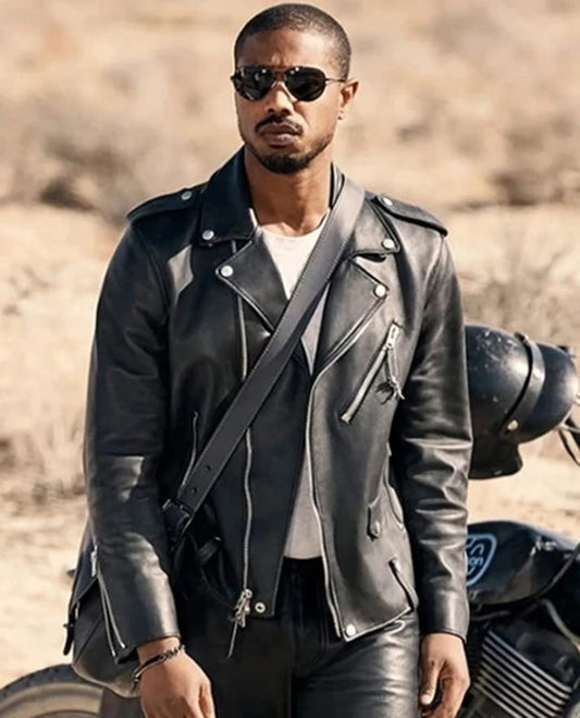 Michael B. Jordan Leather Jacket