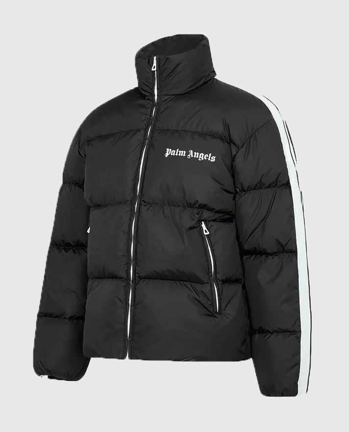 Palm Angels Track Puffer Black Jacket