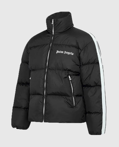 Palm Angels Track Puffer Black Jacket