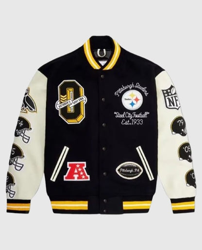 Pittsburgh Steelers Letterman Jacket