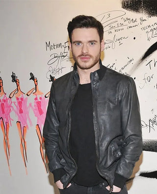 Richard Madden Leather Jacket