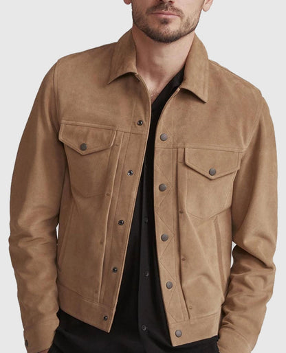 Rick Grimes The Walking Dead Season 9 Suede Jacket