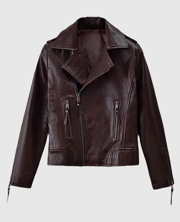 Rosie Huntington Leather Jacket - second image