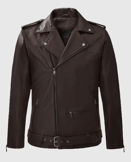Rutland Brown Riding Leather Jacket