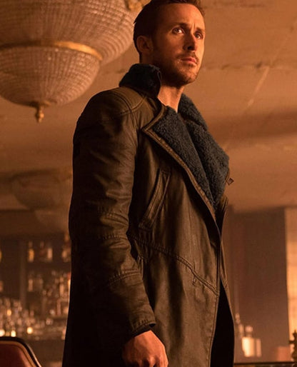 Ryan Gosling Blade Runner 2049 Leather Long Coat